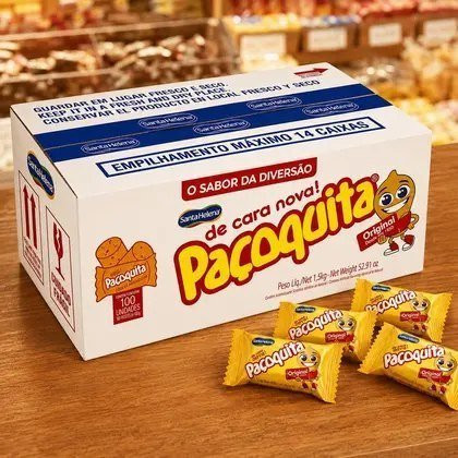 Pacoquita rolha embalada 100x15g