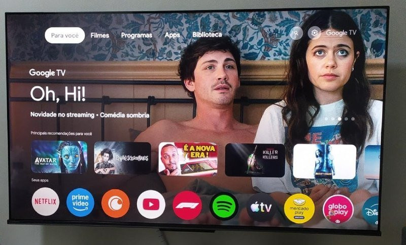 Smart TV Hisense 55 QLED 4K UHD 144Hz Google TV