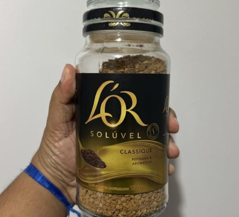 L'OR Café Solúvel Classique Pote de Vidro 130g