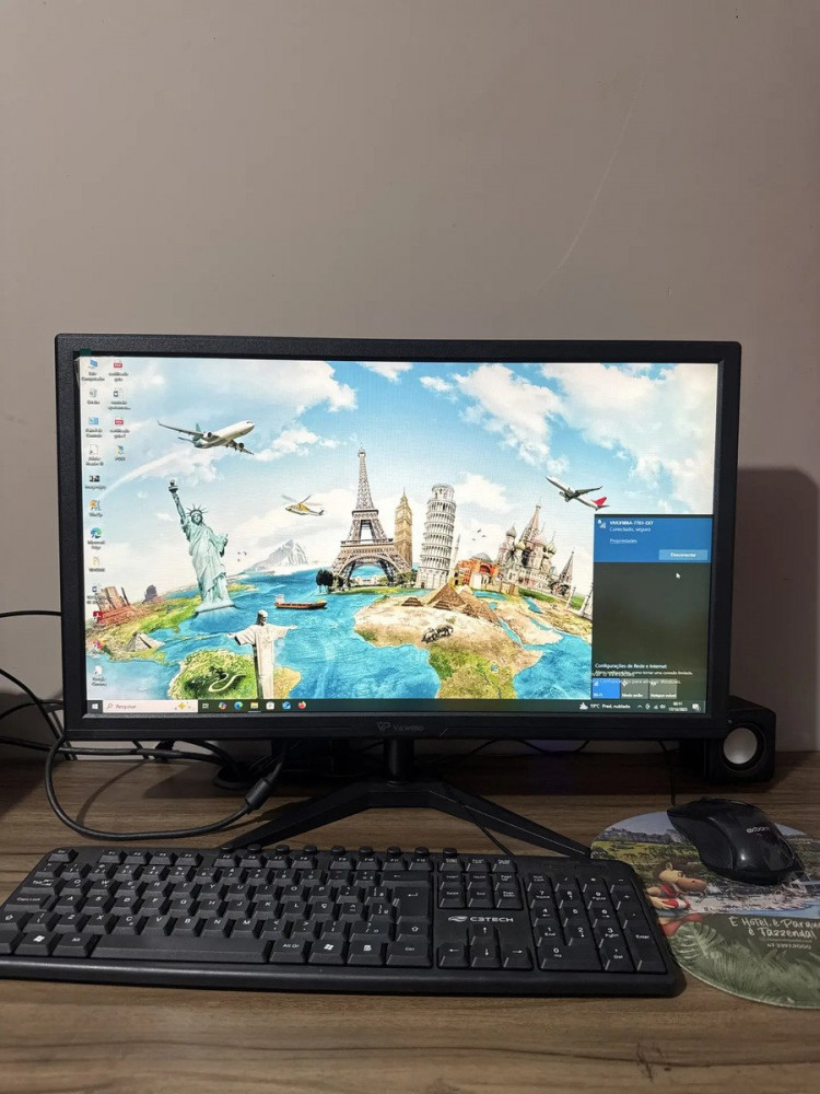 Monitor Viewpro 23,6 LED HDMI Preto