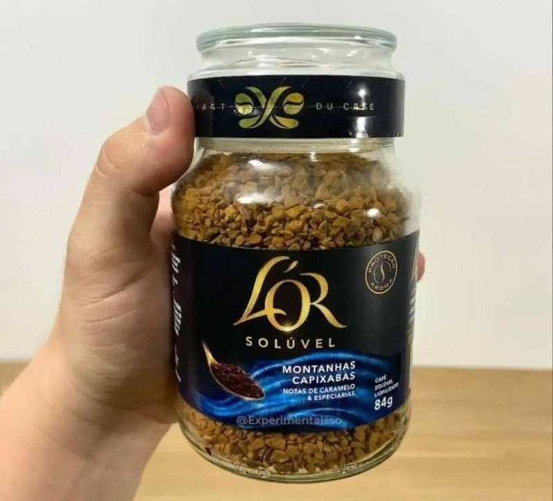 L'or, Café Solúvel Montanhas Capixabas Vidro 84g