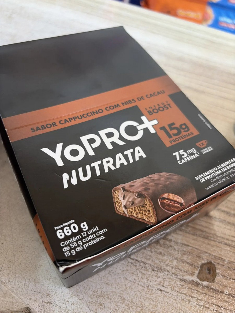 Barra Proteína Nutrata Yopro Cappuccino 55g