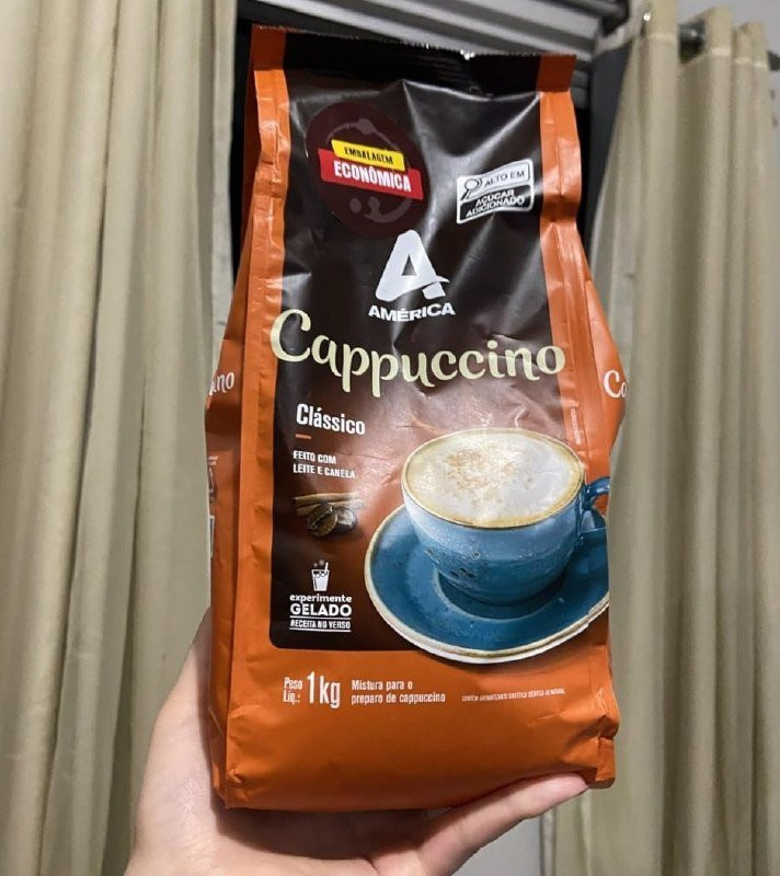 Cappuccino em Pó América Clássico 1kg