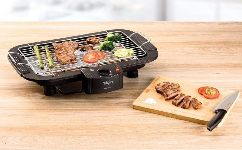 🔥 Churrasqueira Elétrica De Mesa Elgin 110V