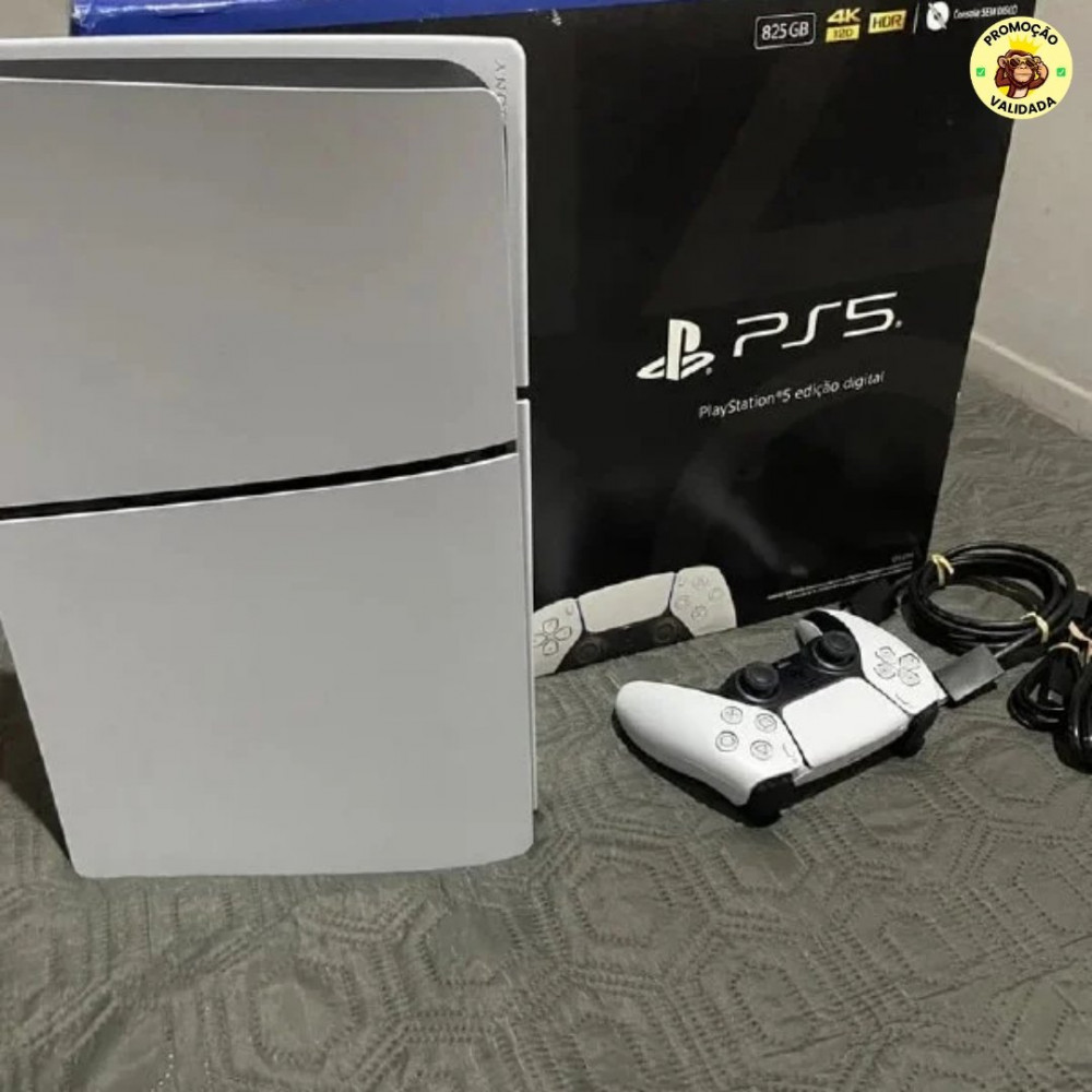 Playstation 5 Slim Edição Digital 825 Gb Branco