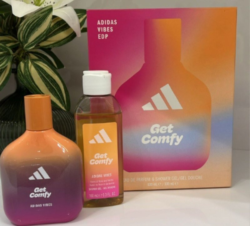 Kit Adidas Vibes: Get Comfy Coffret EDP + Shower Gel