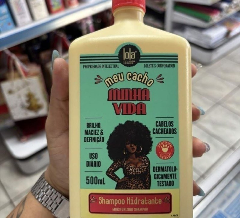 Meu Cacho Minha Vida Shampoo 500ml Lola Cosmetics