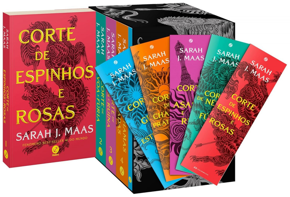 Box Corte de Espinhos e Rosas - Novas Capas