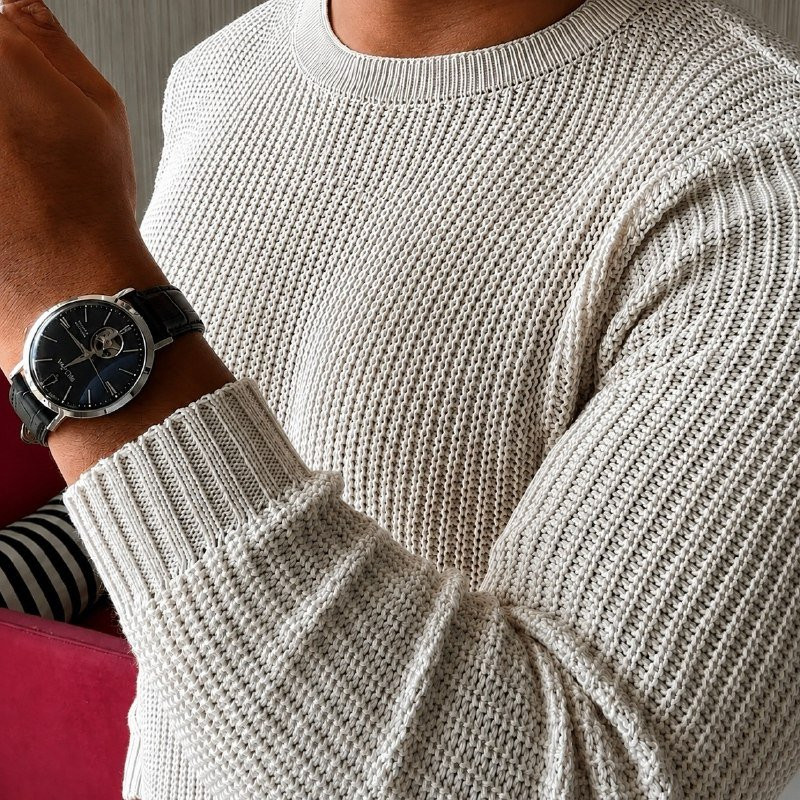 Suéter Lã Tricot Manga Longa