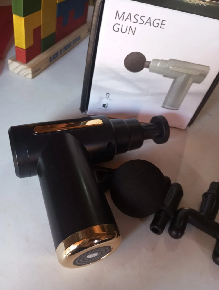 Massageador Pistola Elétrica Profissional Portátil