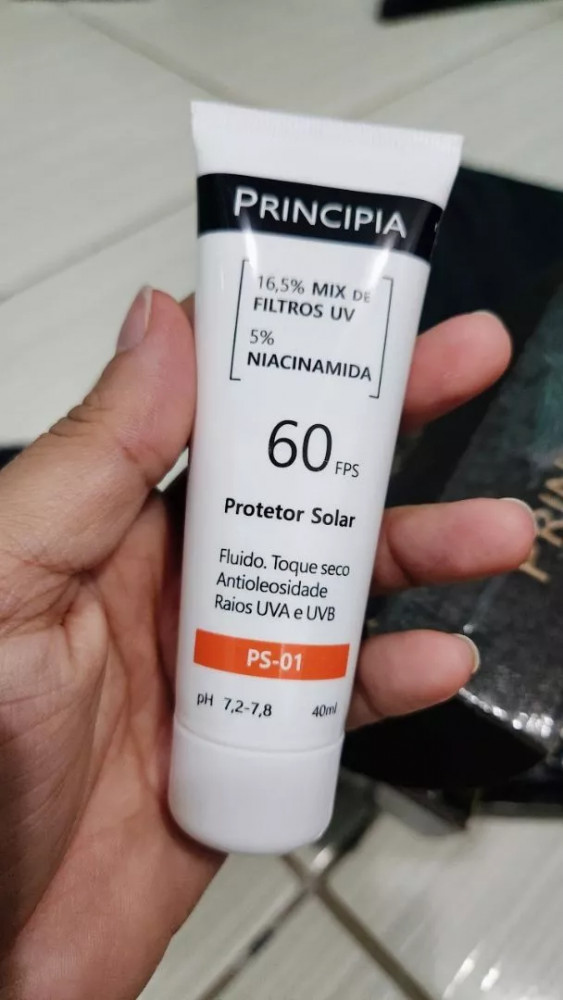 Protetor Solar Facial PS-01 FPS 60 Principia