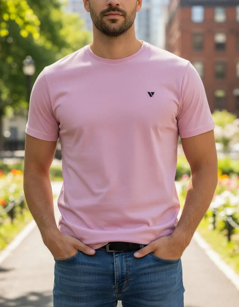 Camiseta Masculina Slim Voker 100% Algodão