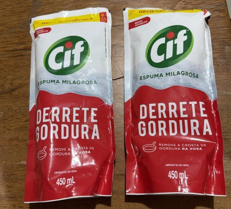 Refil Limpador Especialista CIF Derrete Gordura 450mL