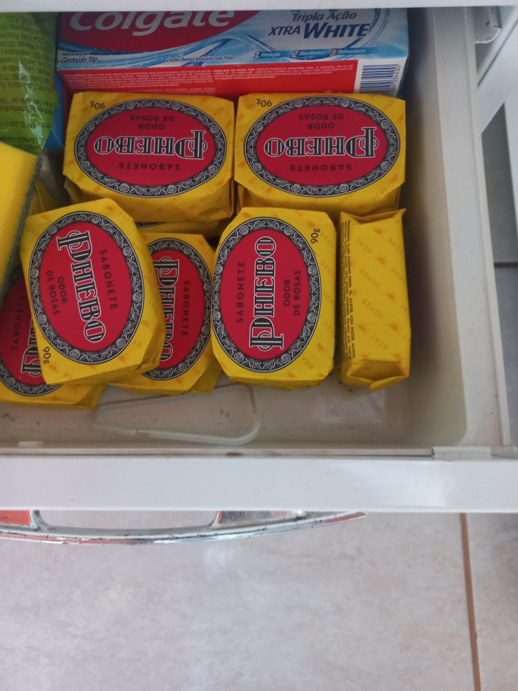 Phebo Sabonete Odor de Rosas 90g 12 Unidades