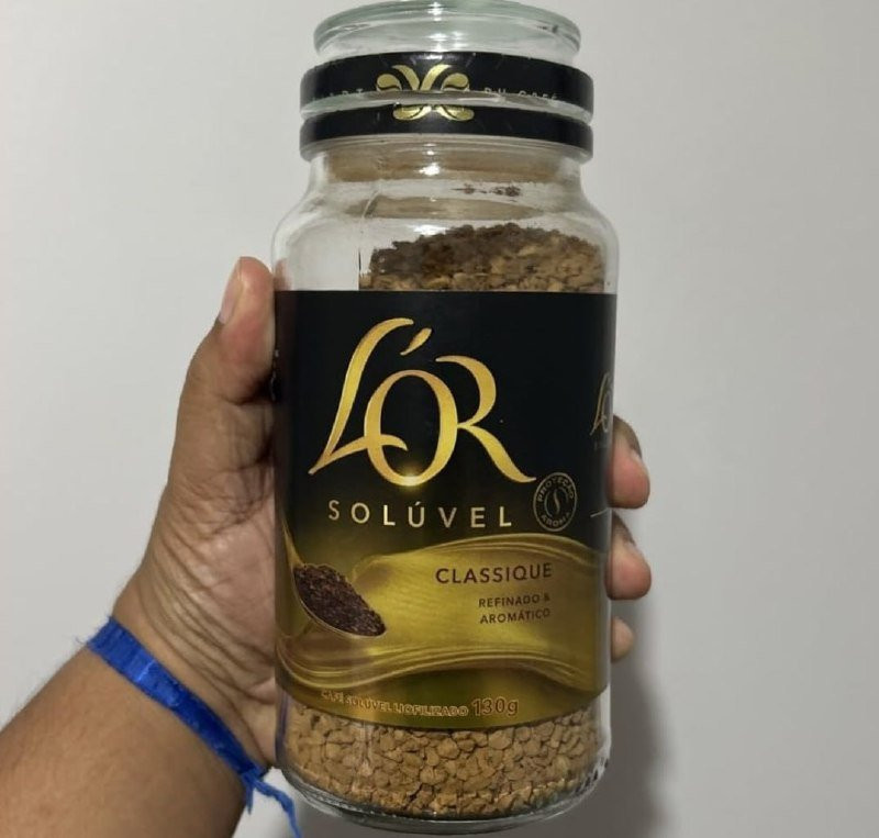 L'OR, Café Solúvel Classique Pote de Vidro 130g
