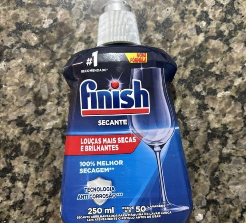 Finish Secante para Lava Louças e Abrilhantador 250ml
