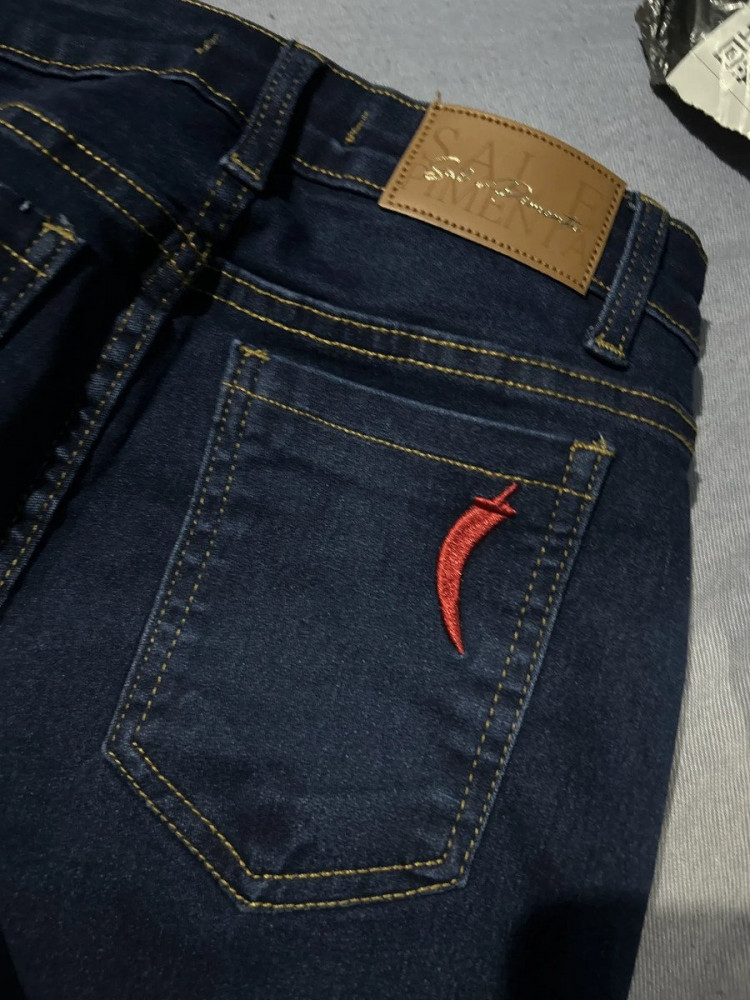 Calça Jeans Skinny Sal E Pimenta Cintura Alta