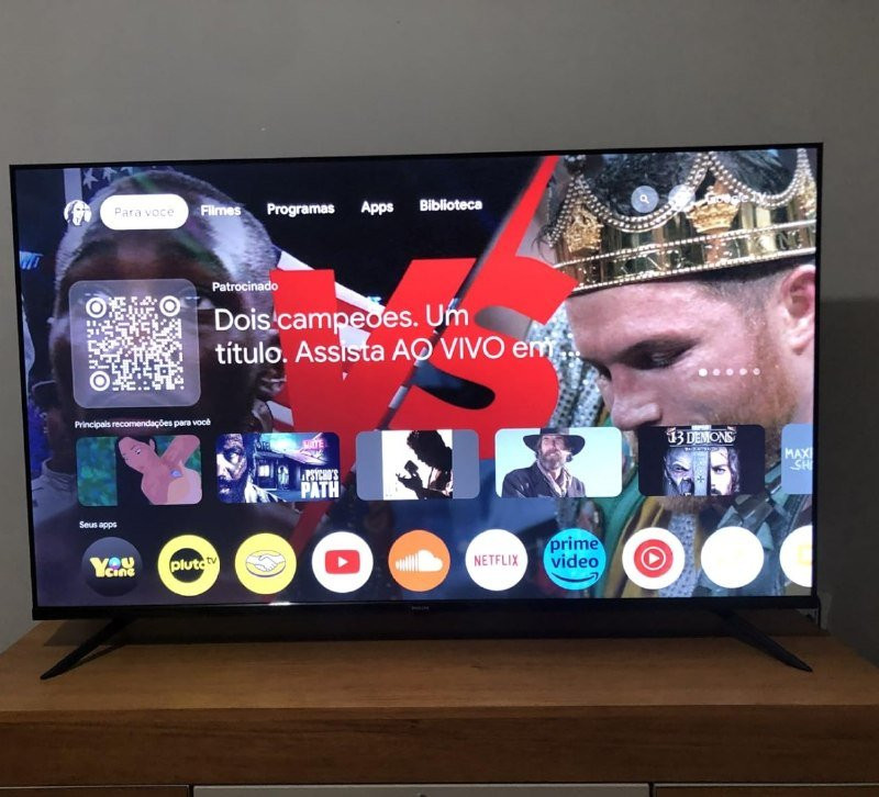 Smart TV Philips 50 4K UHD Google TV HDR