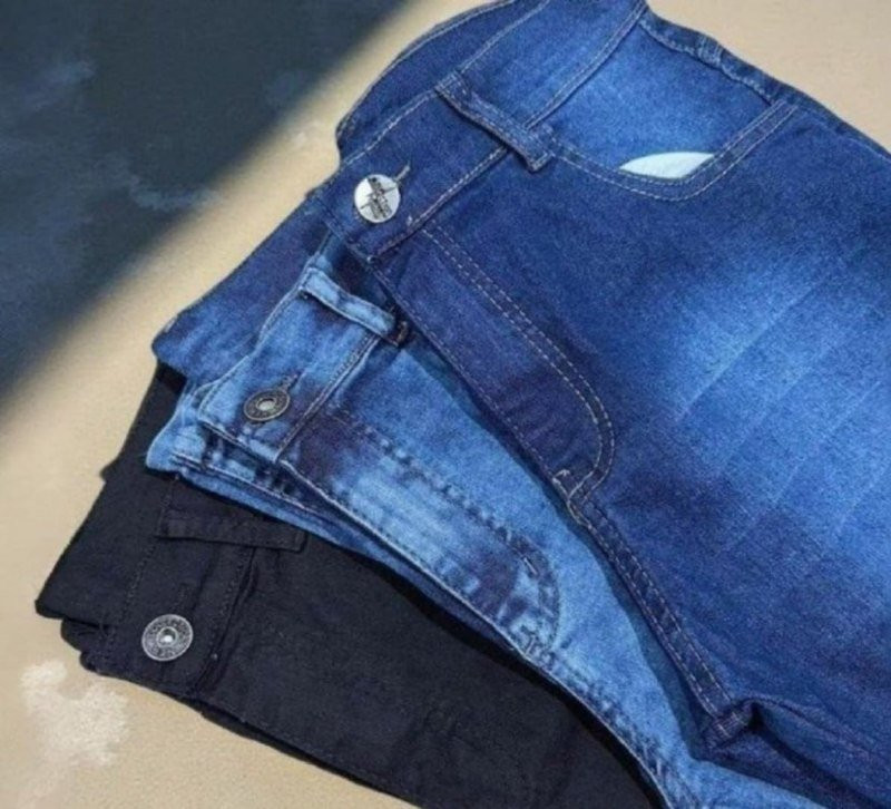 Kit 3 Calças Jeans com Elastano