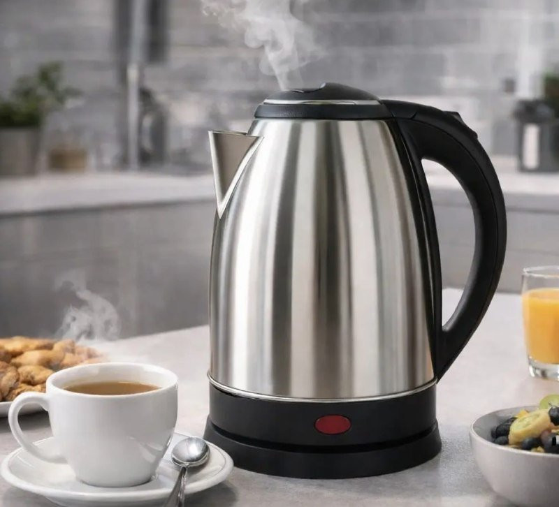 Chaleira Jarra Elétrica 1,8L Litros Em Inox