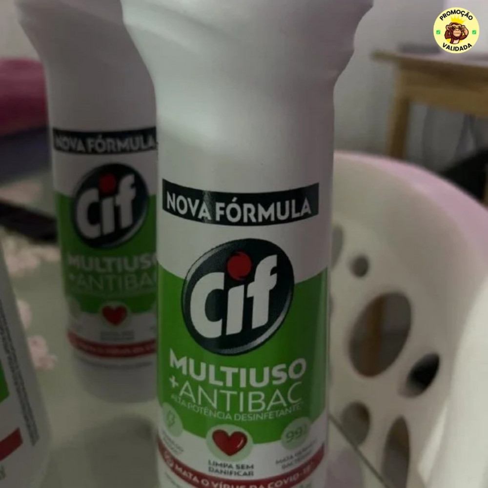 Cif Multiuso - Limpador +Antibac Squeeze 500ml