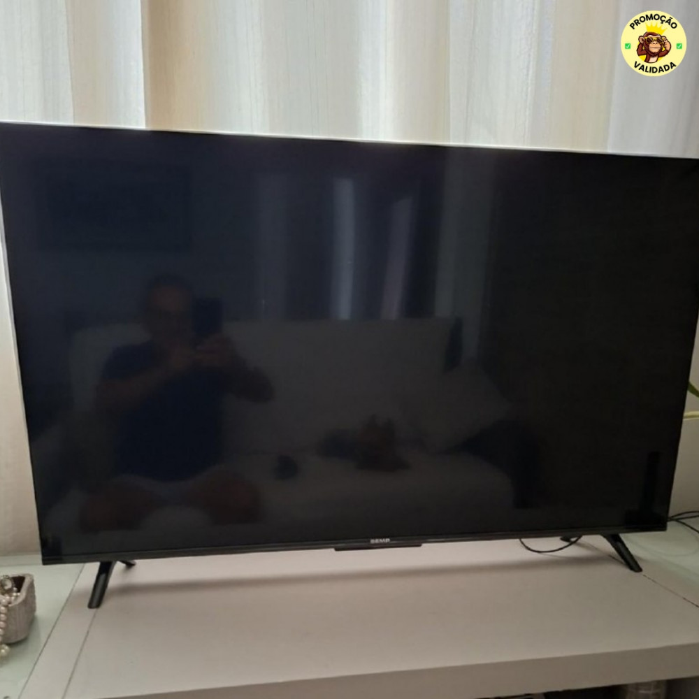 Smart TV Semp 43 Polegadas LED HVA 4K