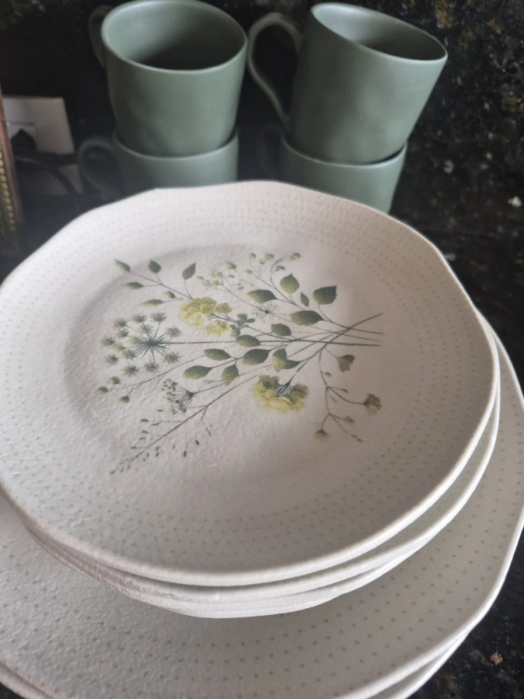 Jantar 16 Peças Ammi Leaf Porto Brasil