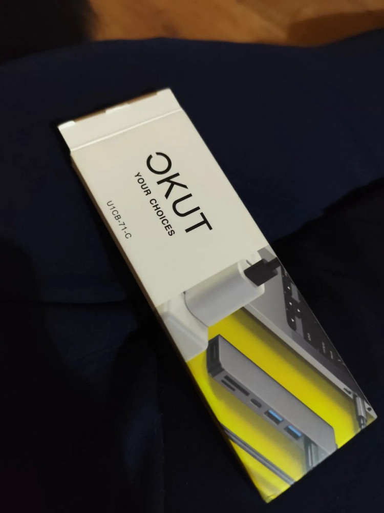 Okut Hub USB C HDMI SD Adaptador Macbook 3.0