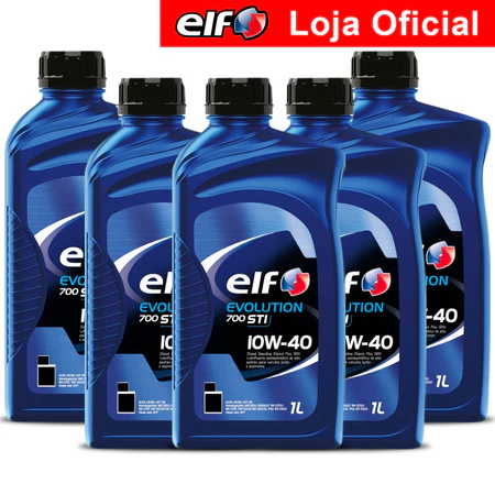 Kit 5x Óleo Elf Evolution 700 10w40 SN