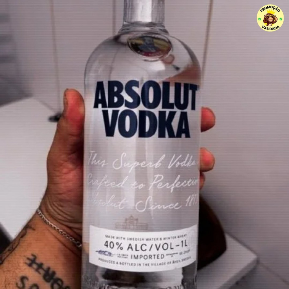 Vodka Absolut - 1 Litro