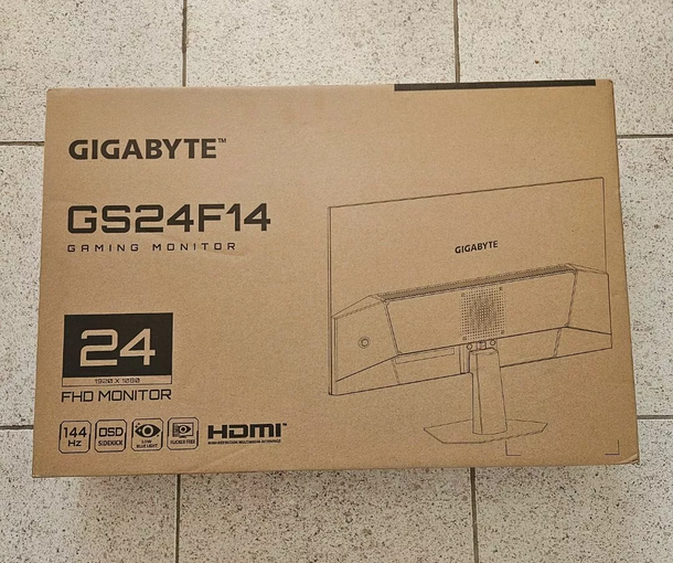 Monitor Gamer Gigabyte GS24F14 23.8 Pol Full HD 144Hz