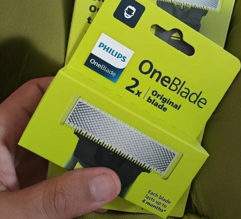 2 Lâminas de Reposição Philips OneBlade