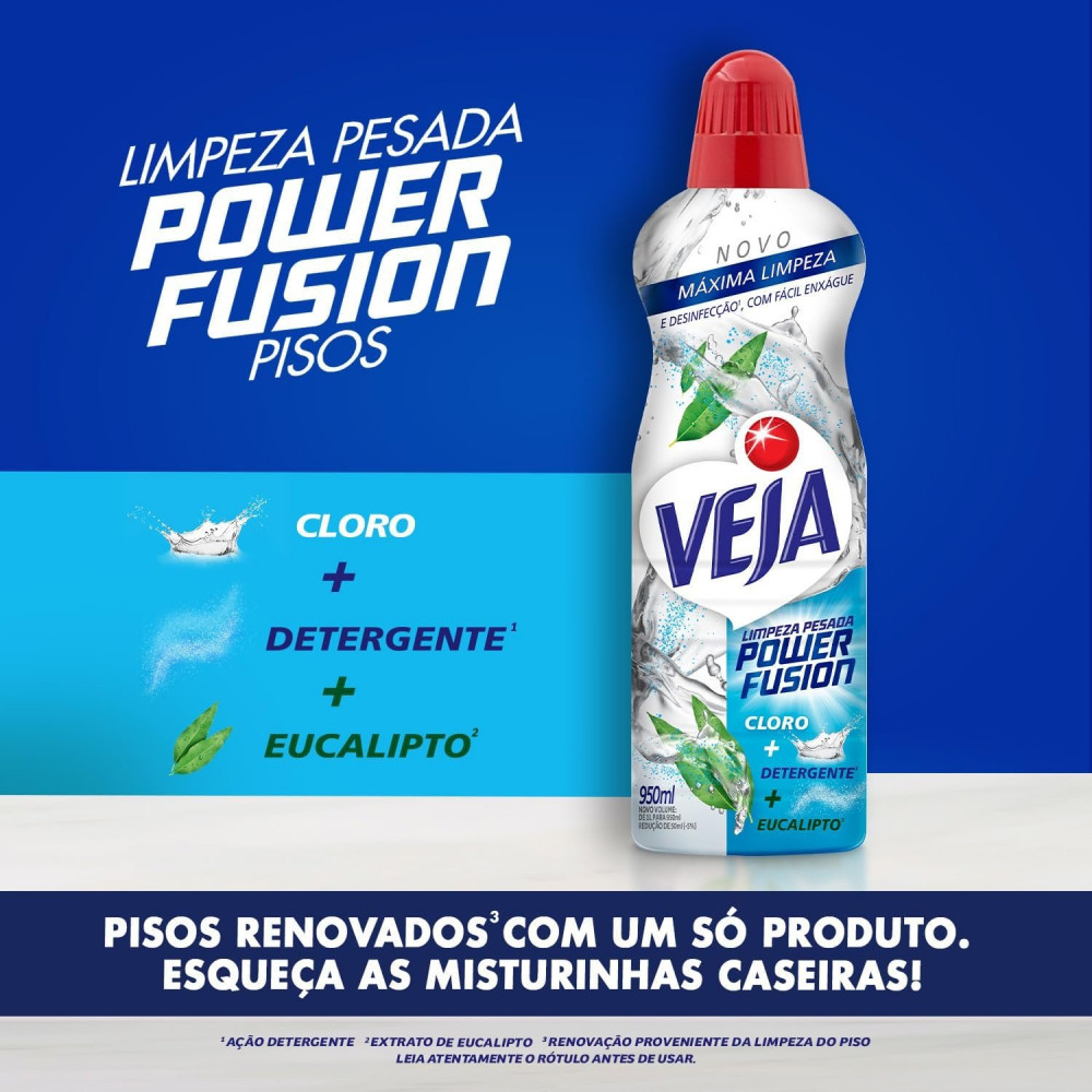 Veja Limpeza Pesada Desinfetante 950ml