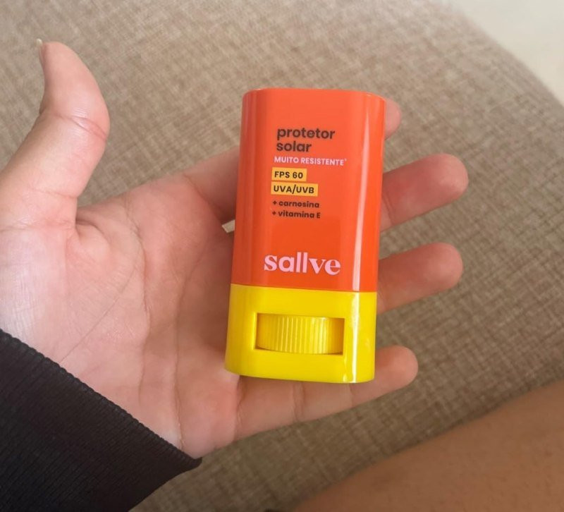 ☀️ Protetor Solar em Bastão FPS60 Sallve 15g