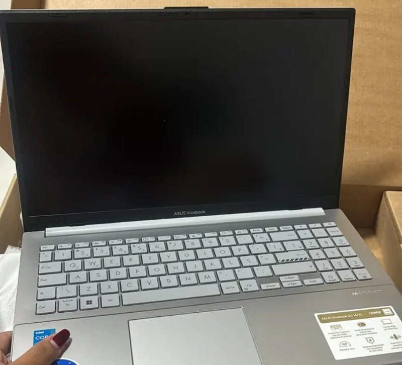 Notebook Asus Vivobook Go Intel I3 4Gb Ram 256Gb Linux