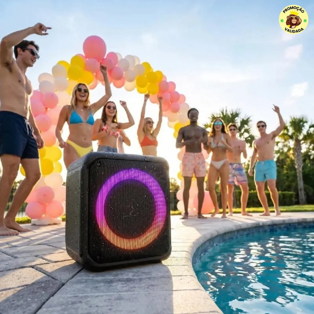 Caixa De Som Bluetooth Portátil