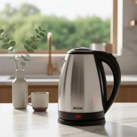 Chaleira Elétrica Inox 2L 1000W Deslig.