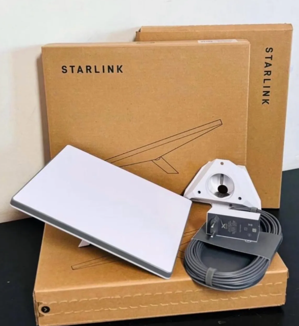 Starlink Kit Antena Satélite Roteador Wi-Fi