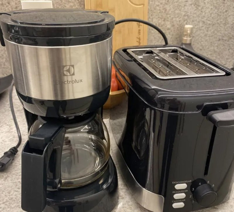 Kit Cafeteira Elétrica ECM10 + Torradeira 8 Níveis Efficient - Electrolux