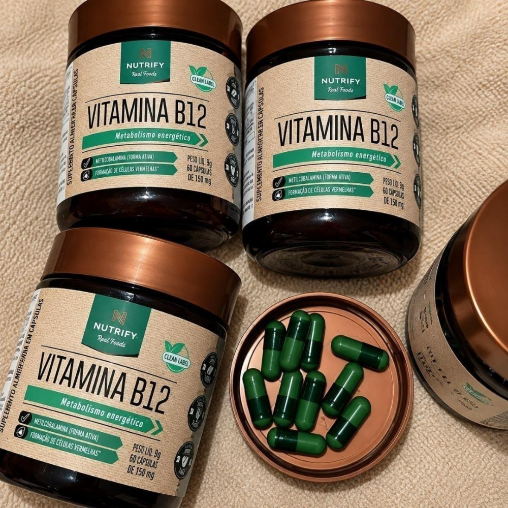 Vitamina B12 Metilcobalamina Nutrify