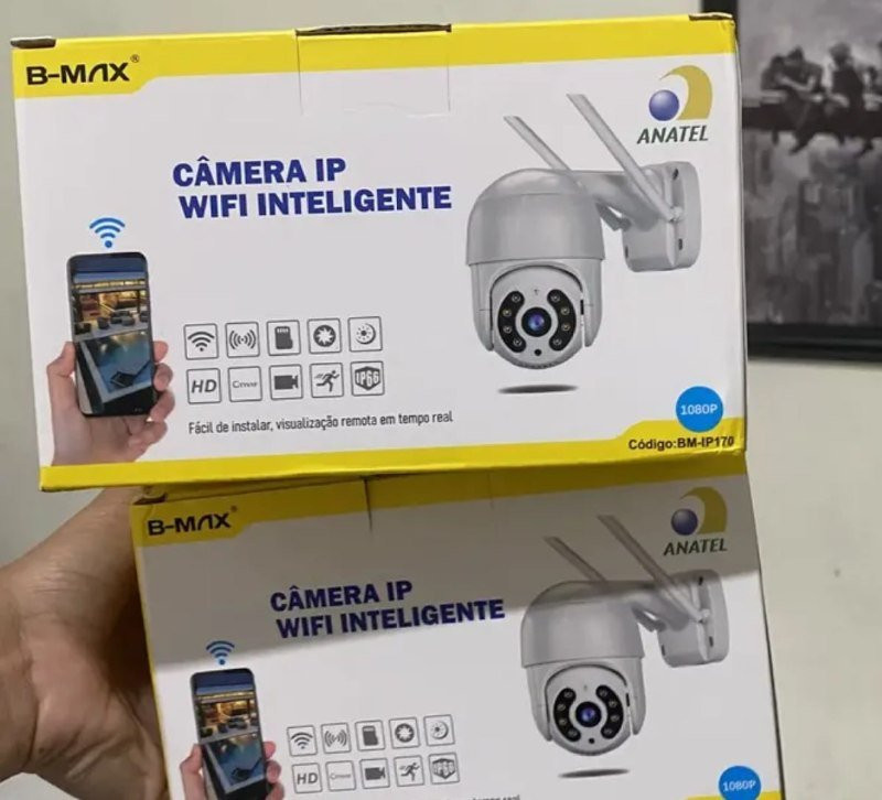Kit 2 Câmeras Segurança Ip Interna Externa