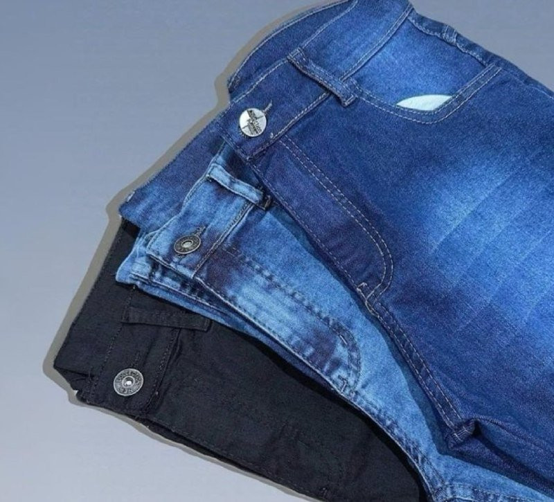 Kit 3 Calças Jeans com Elastano
