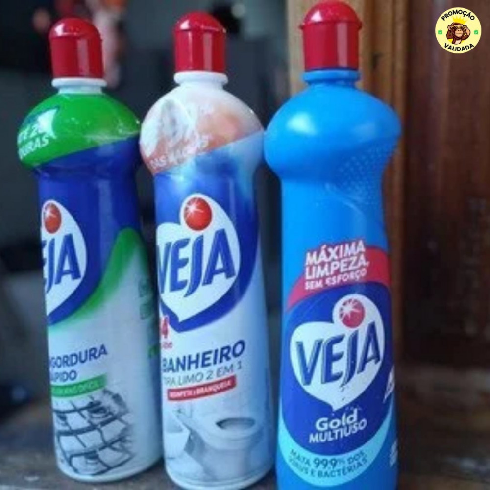 Kit Veja - Limpadores Multiuso Original 500ml