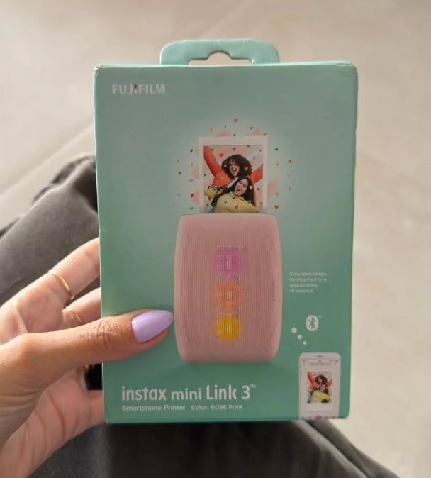 Impressora Smartphone Instax Mini Link 3 Pink