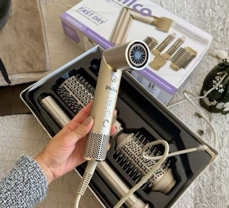 💨 Secador de Cabelos Philco 4 em 1 Dobrável