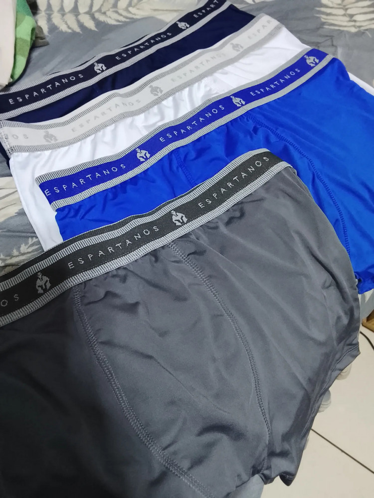 Kit 5 Cuecas Boxer Masculina Microfibra