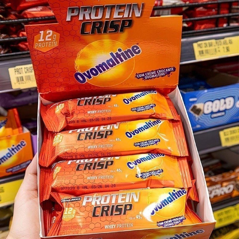 Barra Crisp Ovomaltine Integralmédica