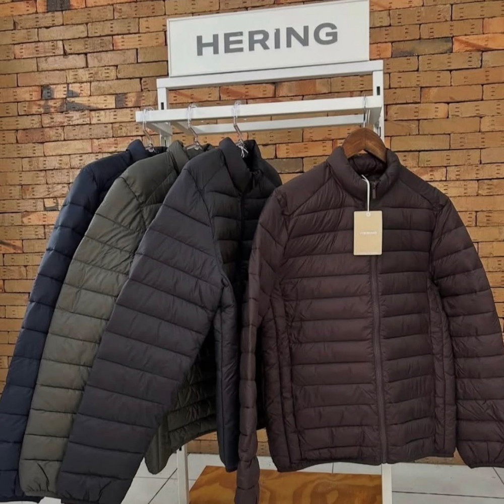 Jaqueta Puffer Masculina Hering Preto M