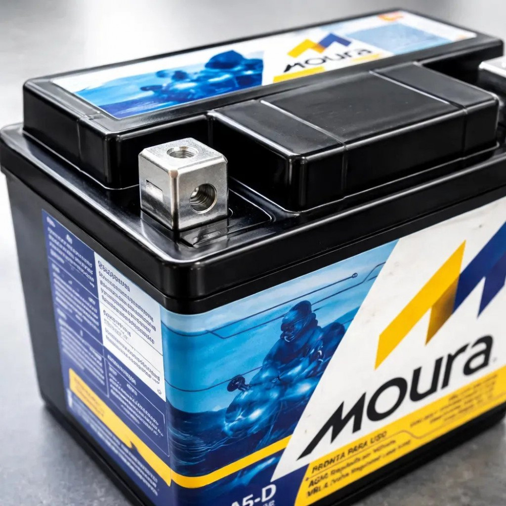 Bateria Moura MA5-D 5Ah 12V Honda/Yamaha