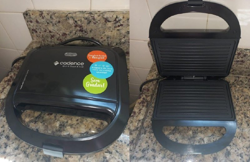 Sanduicheira Elétrica Cadence Toast & Grill 750W 110V